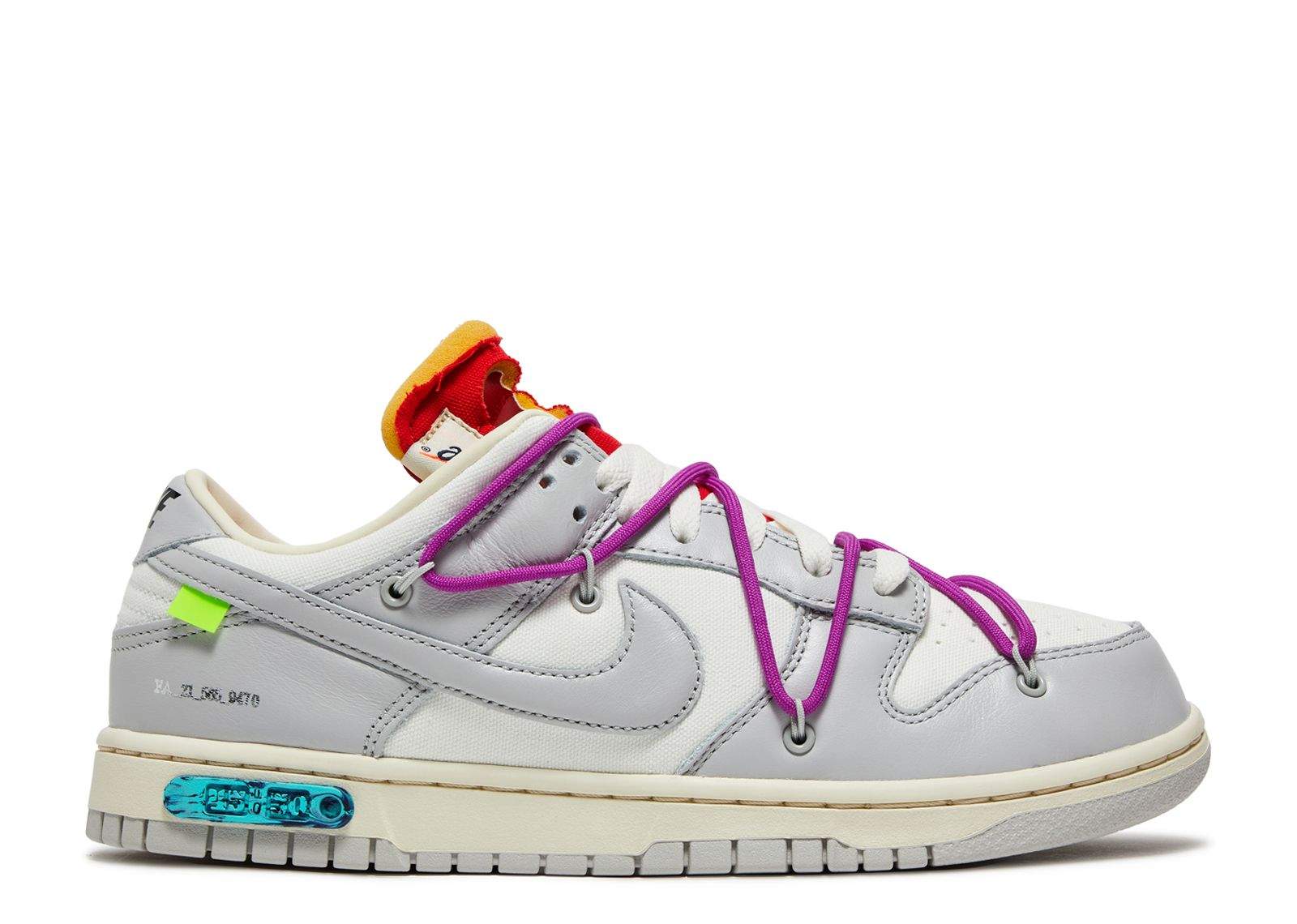 Nike Off-White x Dunk Low ‘Lot 45 of 50’ Everlasting Sneaker